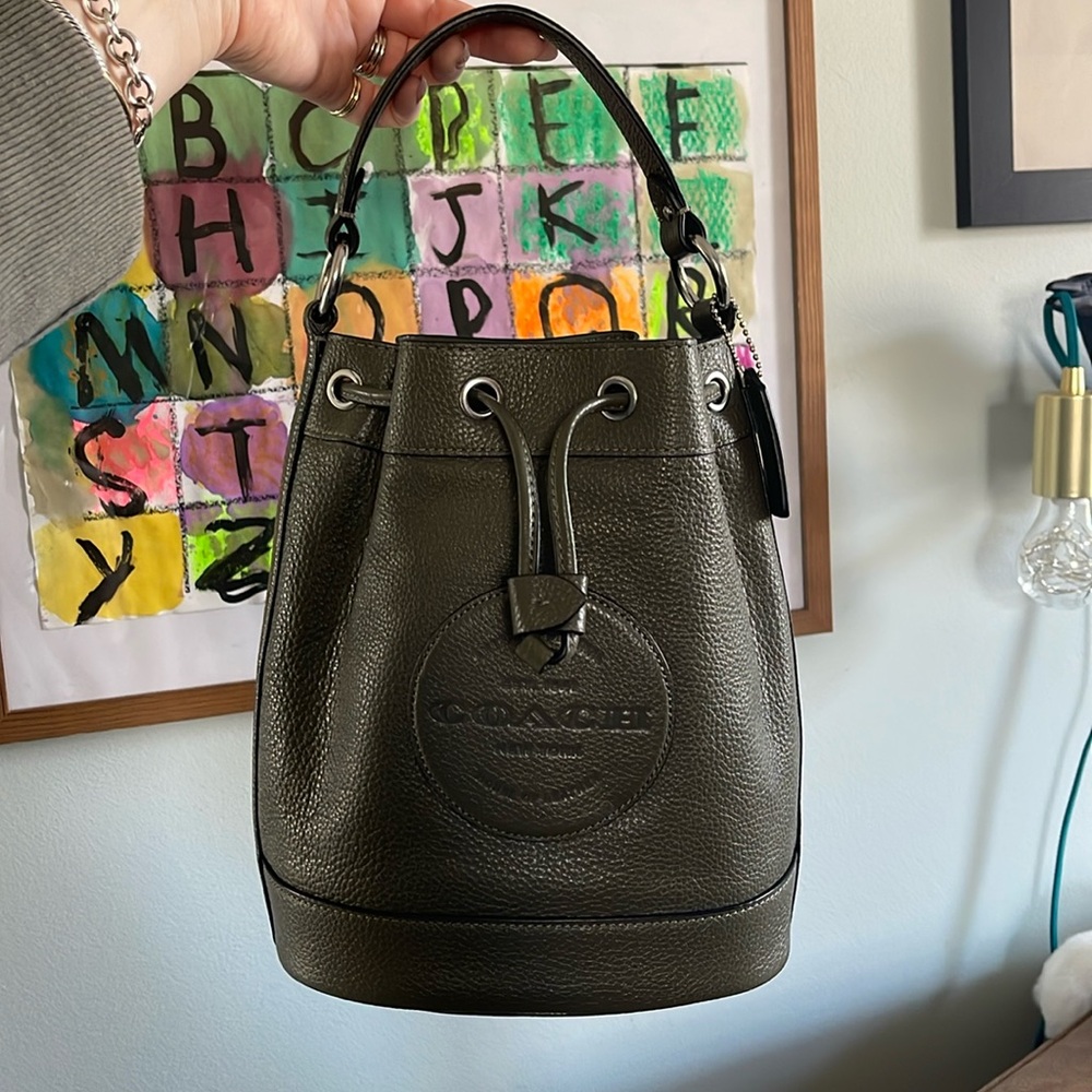 Coach bucket bag